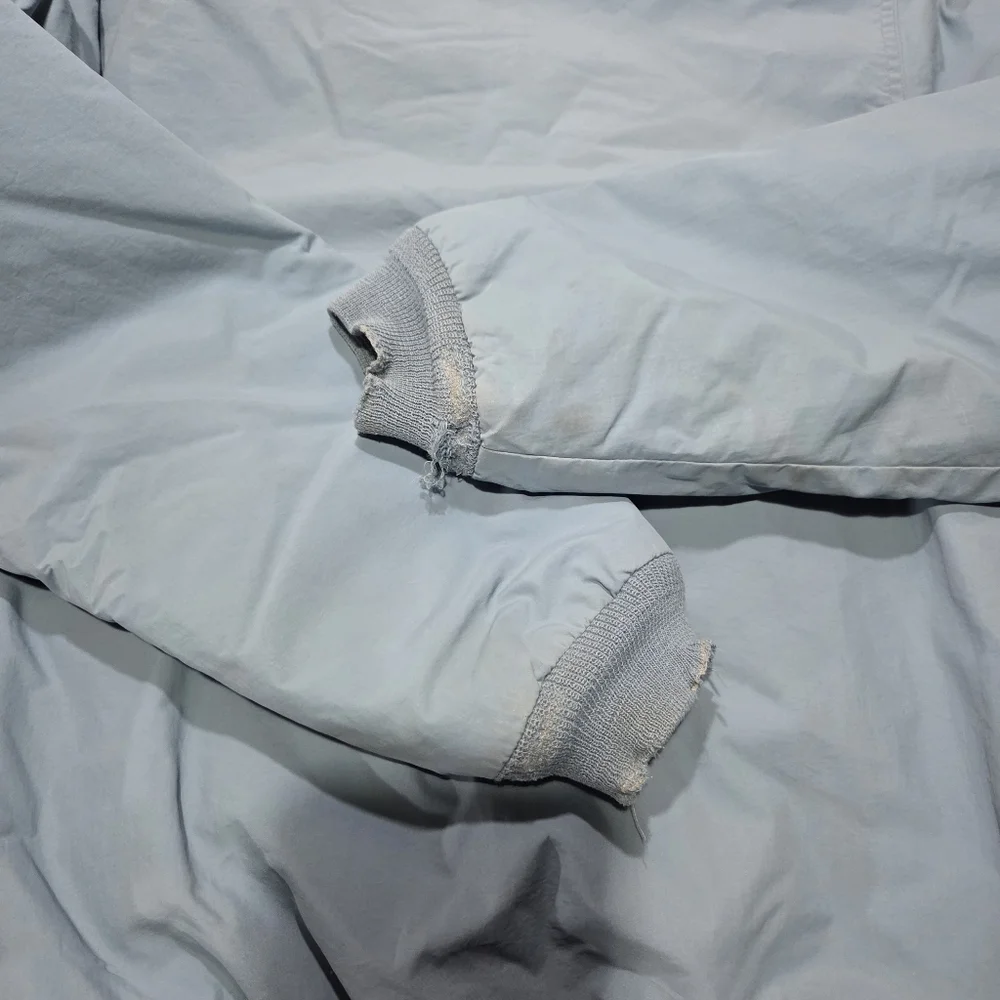 L.L. Bean Men's‎ Insulated Bomber Jacket Blue Full Zip Size Medium